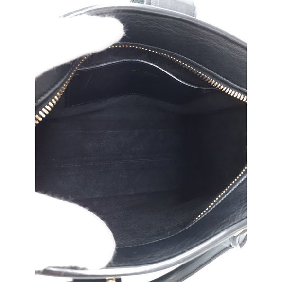 Saint Laurent Paris Baby Cabas 2way Handbag Black - Picture 3 of 9